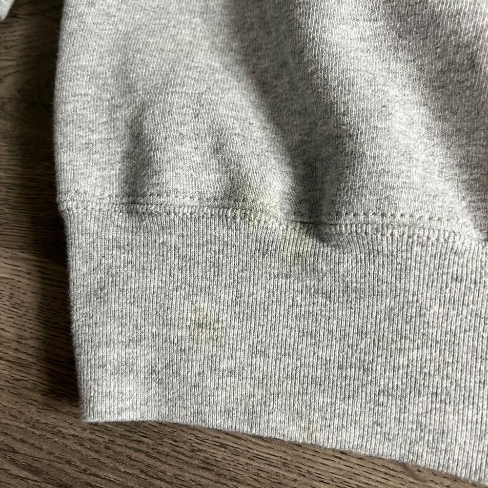 VTG Michigan State Grandma Sweatshirt Mens XL 1990s Spartans Baggy Grey MSU‎ - Picture 6 of 12
